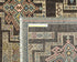 9x12 Zeigler Brown Afghan Hand Knotted Wool Area Rug